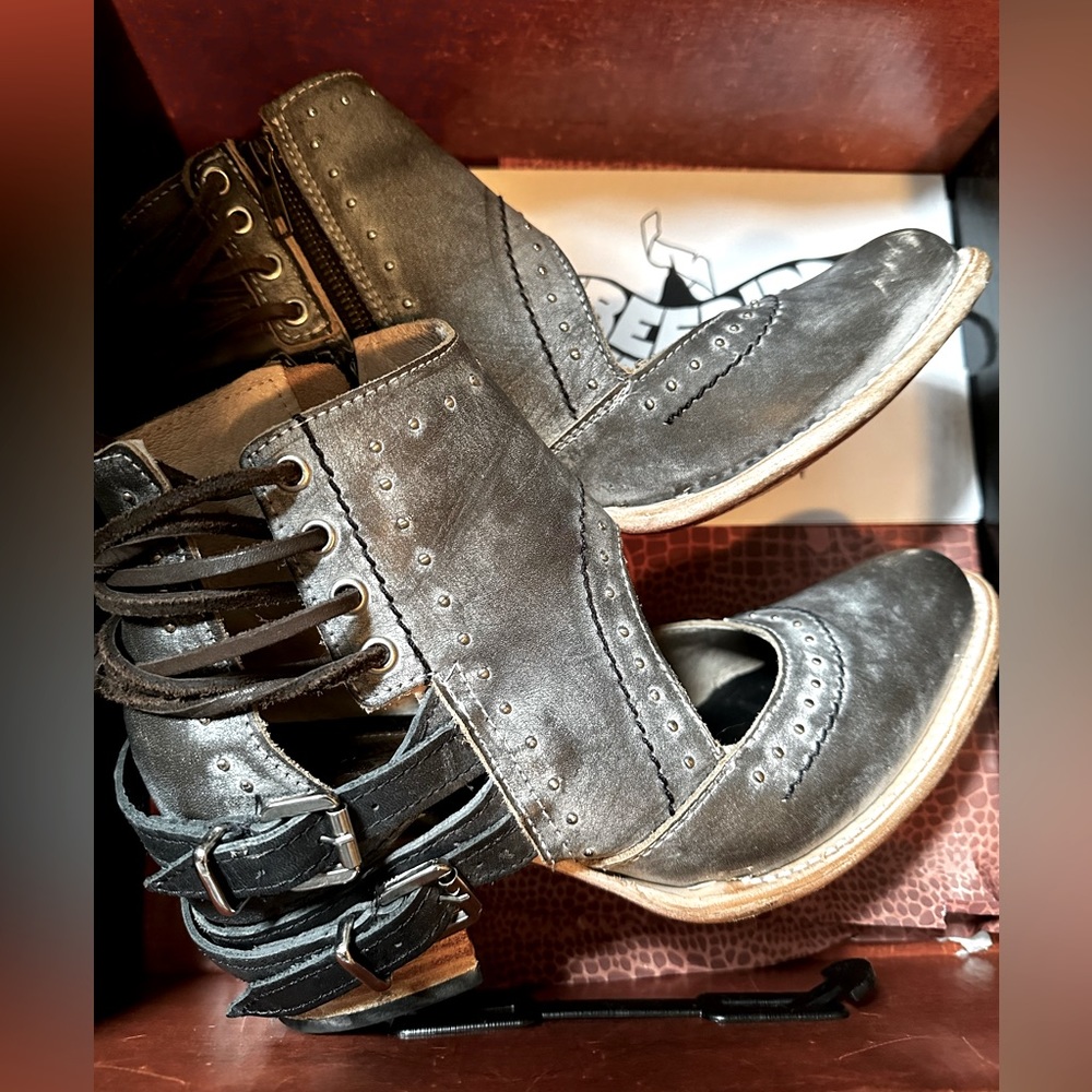 Freebird Desert Ice Multi booties